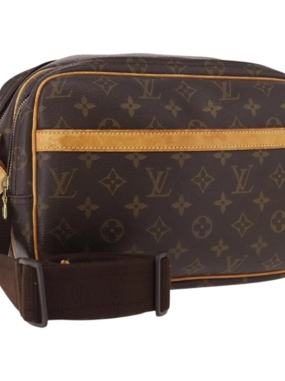 LOUIS VUITTON Monogram Reporter PM Shoulder Bag M45254 LV Auth 155576